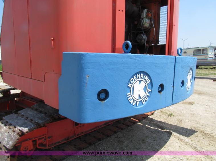 image for item D7440 1967 Koehring 305 crawler lattice boom crane