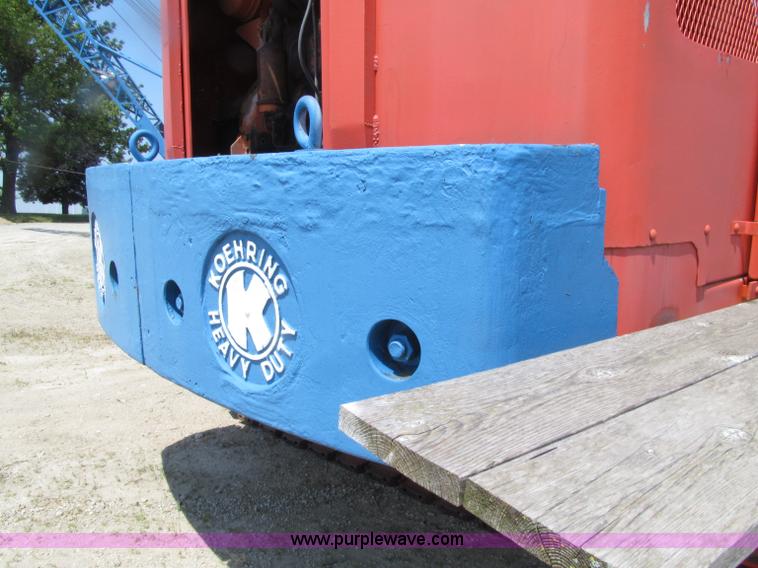 image for item D7440 1967 Koehring 305 crawler lattice boom crane