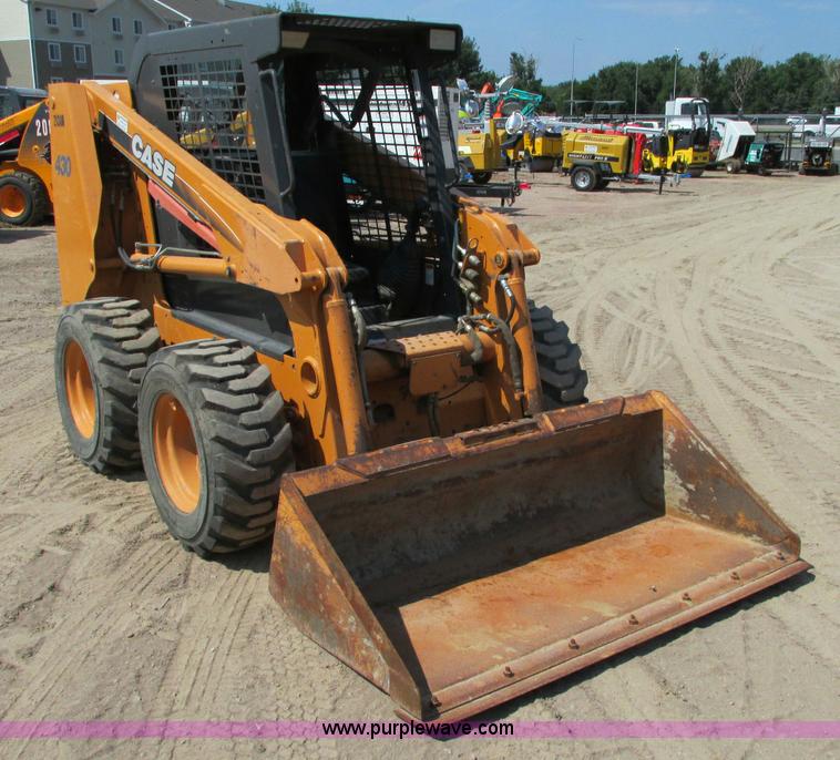 image for item E5186 2006 Case 430 skid steer