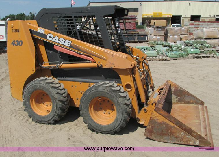image for item E5186 2006 Case 430 skid steer