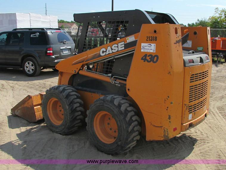 image for item E5186 2006 Case 430 skid steer