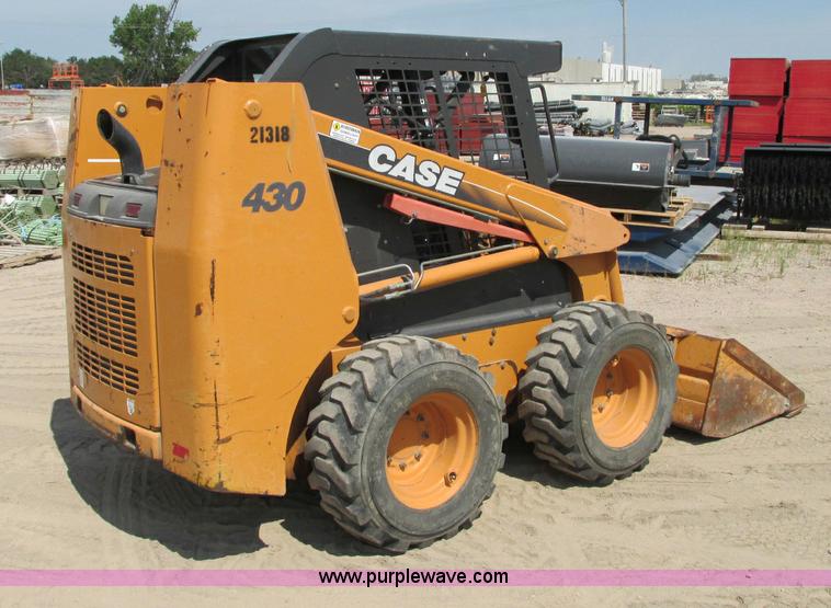 image for item E5186 2006 Case 430 skid steer