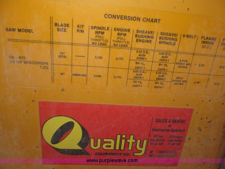 image for item F7049 Stow Slicer 2 18" concrete saw