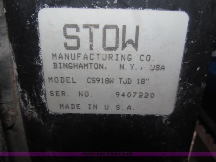 image for item F7049 Stow Slicer 2 18" concrete saw