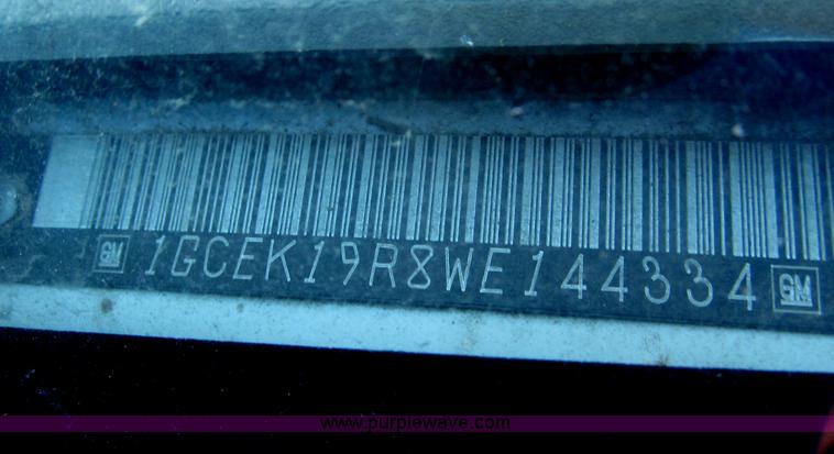 image for item F7050 1998 Chevrolet Cheyenne 1500 Ext. Cab pickup truck