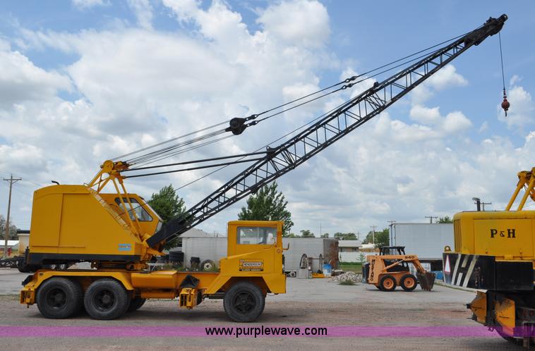 image for item G6109 1959 Hendrickson truck with crane
