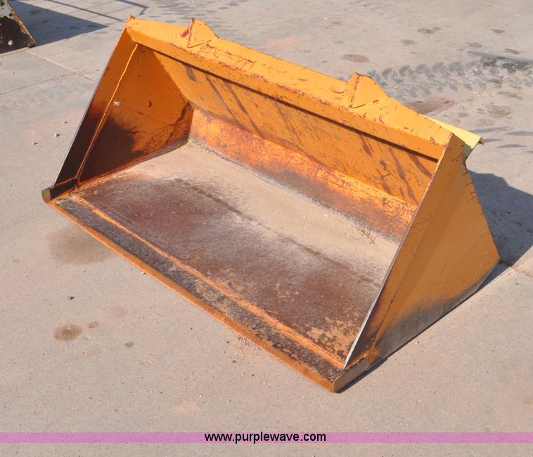 image for item G6110 60" skid steer bucket