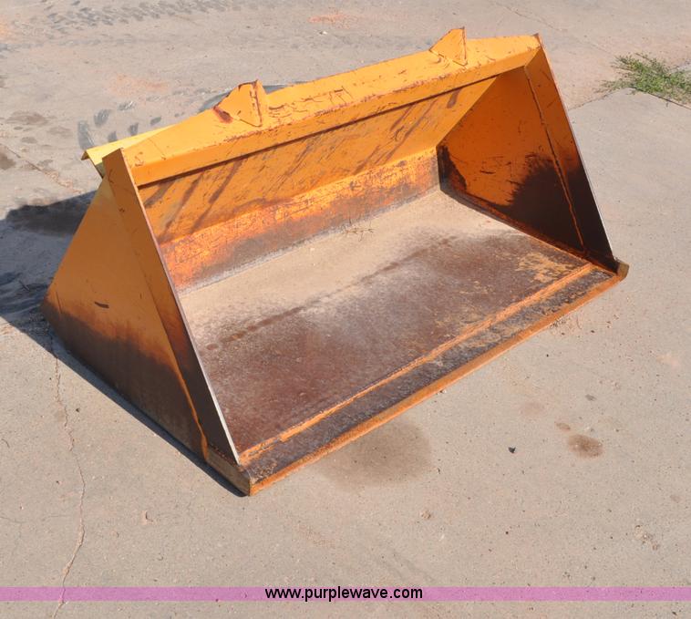 image for item G6110 60" skid steer bucket