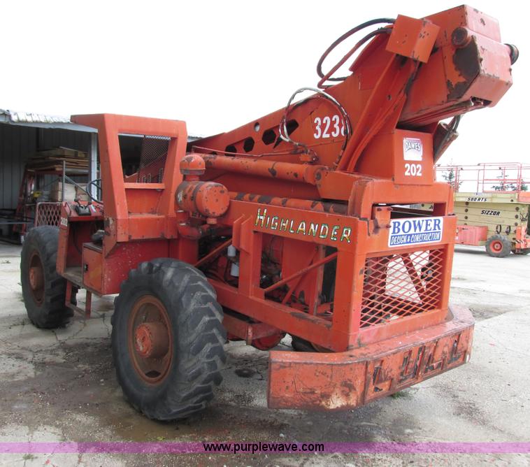 image for item G8587 1984 Lull 844 Highlander telehandler