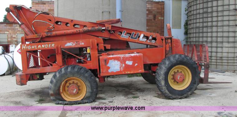 image for item G8587 1984 Lull 844 Highlander telehandler