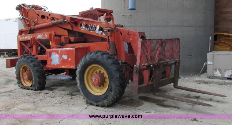 image for item G8587 1984 Lull 844 Highlander telehandler