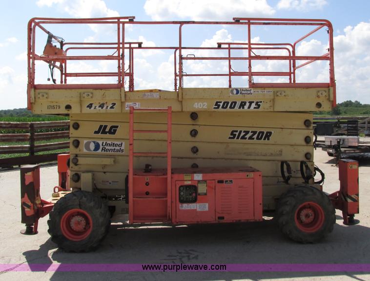 image for item G8589 2000 JLG 500RTS scissor lift