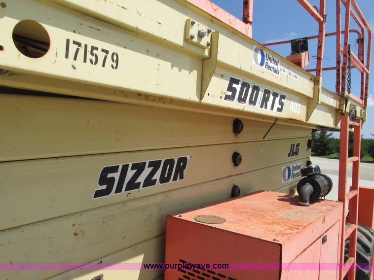 image for item G8589 2000 JLG 500RTS scissor lift