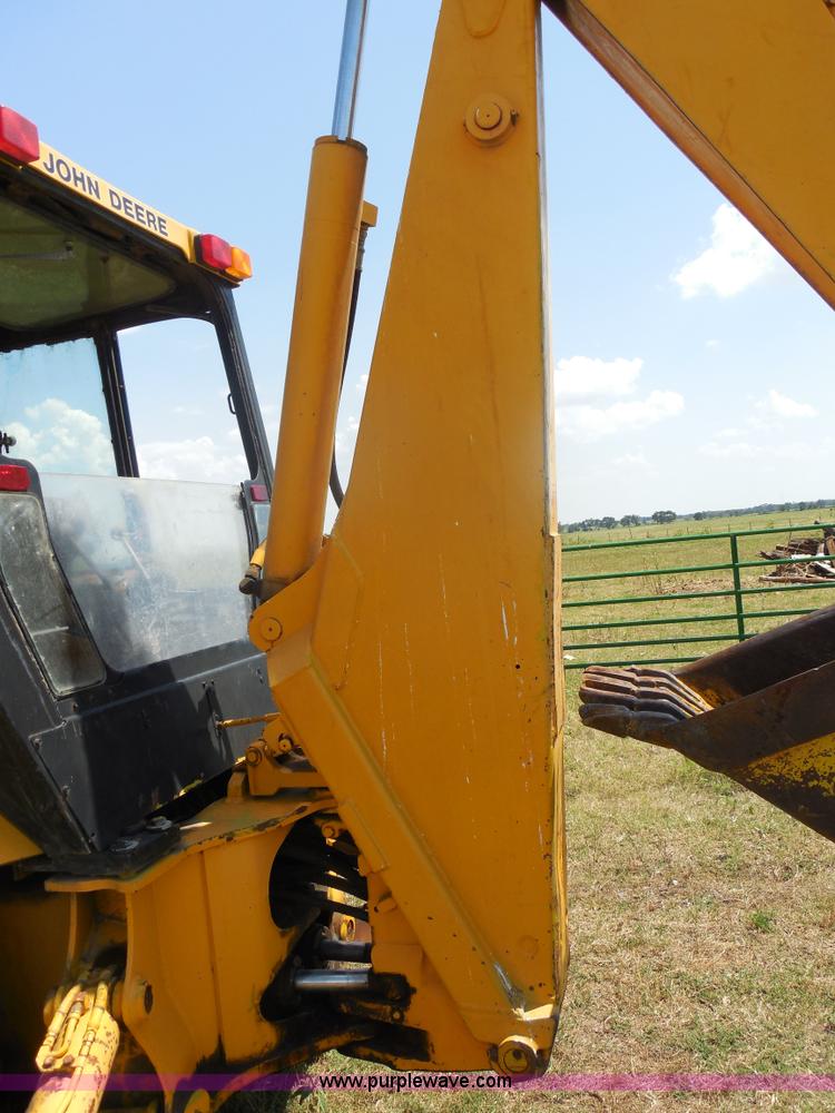 image for item E7598 1984 John Deere 510 Turbo backhoe loader