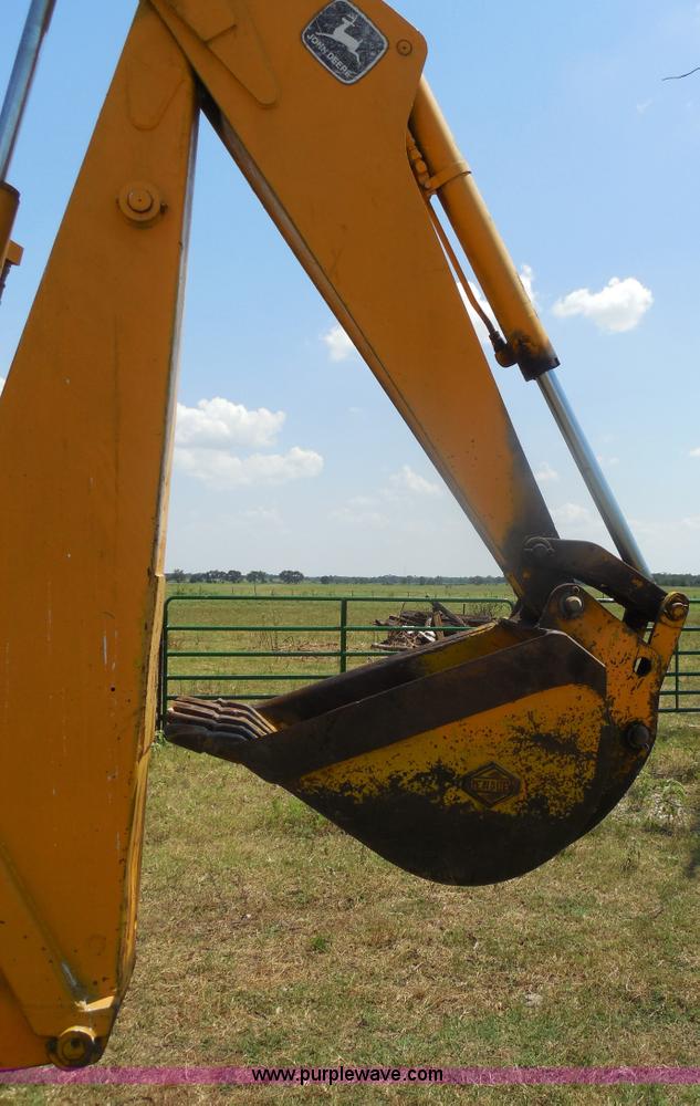 image for item E7598 1984 John Deere 510 Turbo backhoe loader