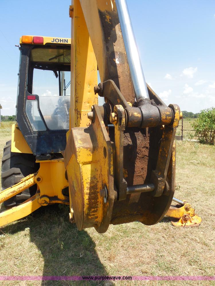 image for item E7598 1984 John Deere 510 Turbo backhoe loader