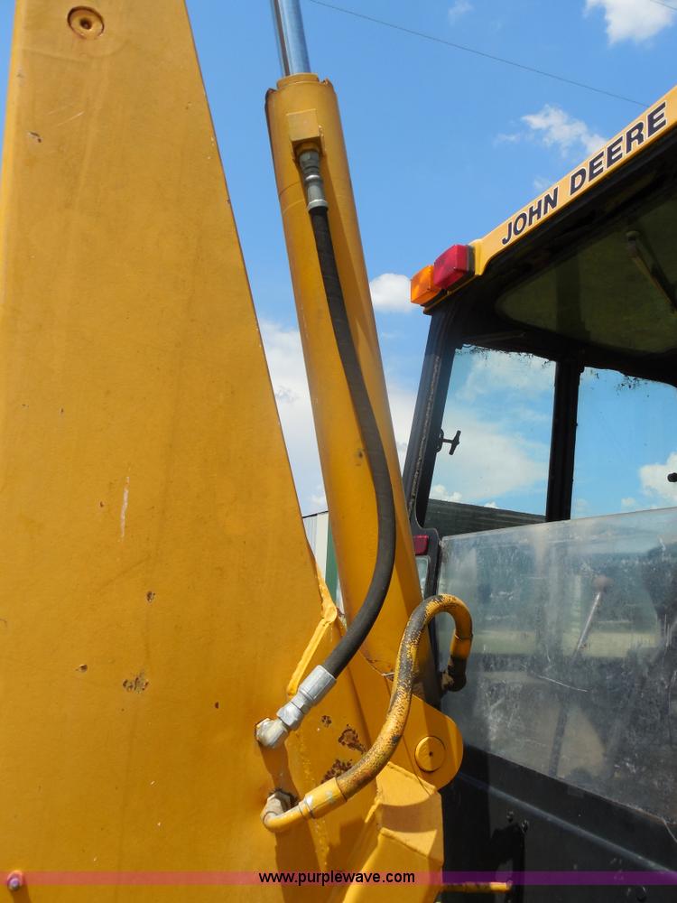 image for item E7598 1984 John Deere 510 Turbo backhoe loader