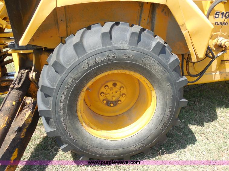 image for item E7598 1984 John Deere 510 Turbo backhoe loader