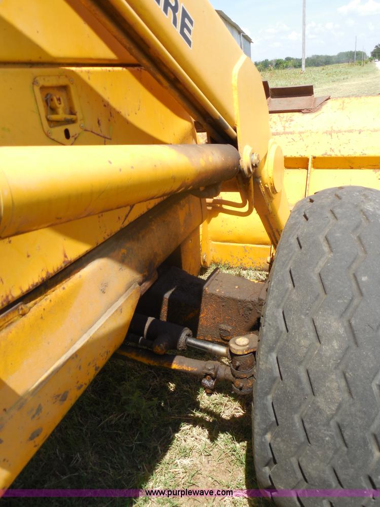 image for item E7598 1984 John Deere 510 Turbo backhoe loader