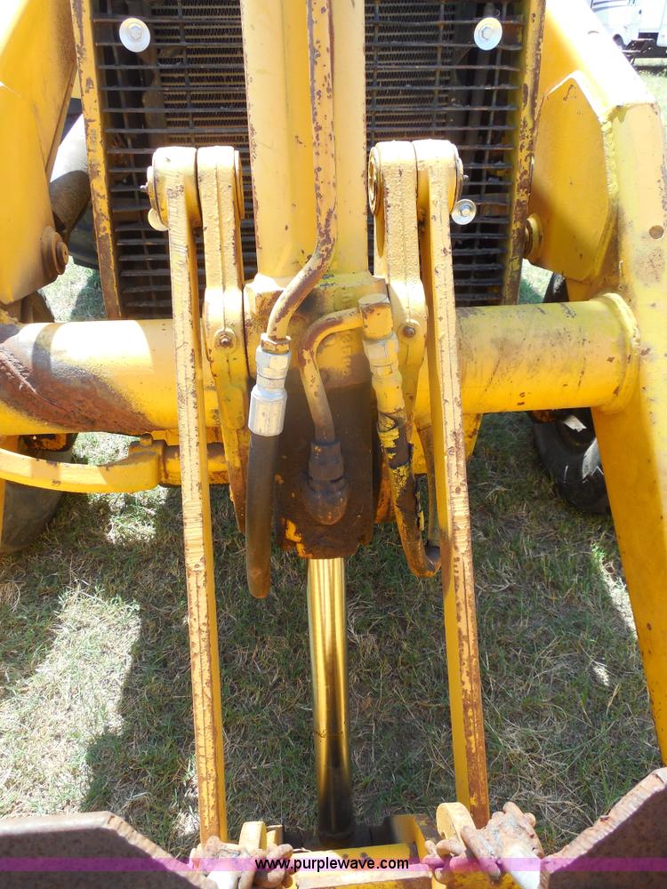 image for item E7598 1984 John Deere 510 Turbo backhoe loader