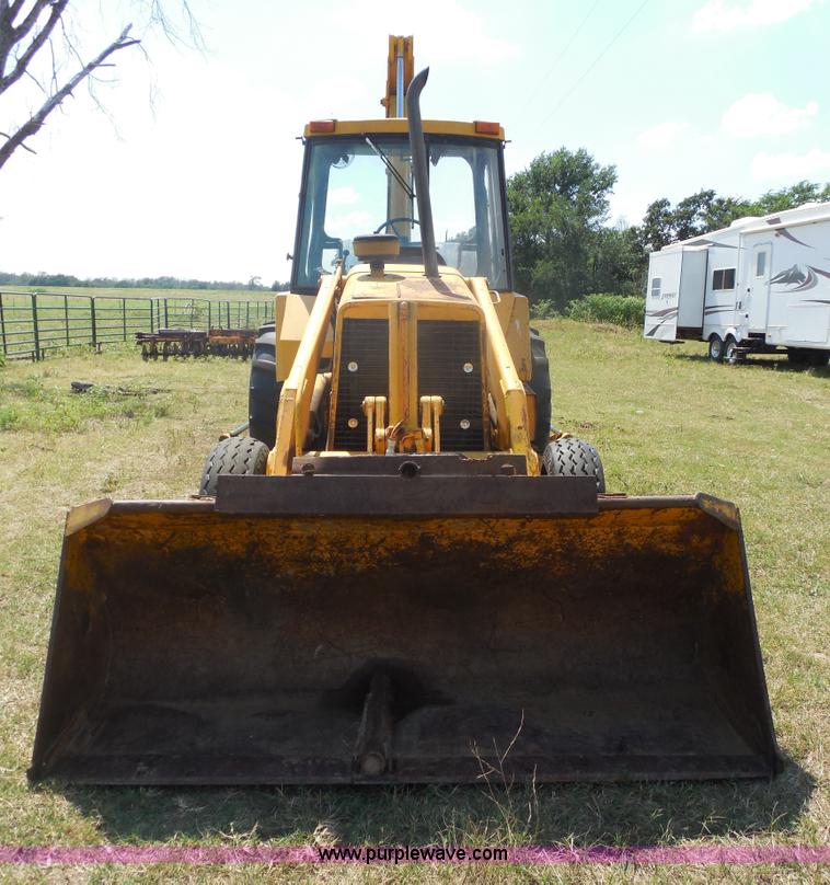 image for item E7598 1984 John Deere 510 Turbo backhoe loader