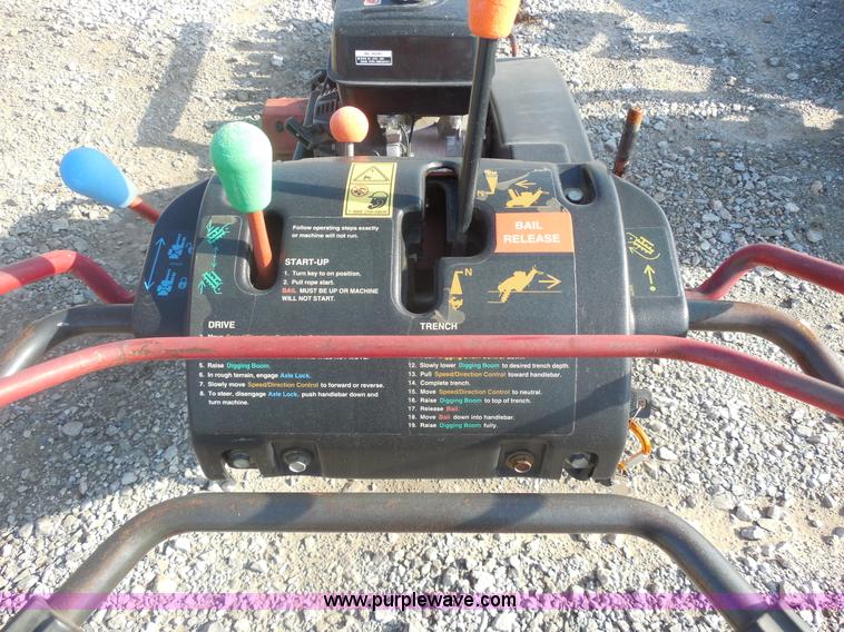 image for item E7605 2004 Ditch Witch 1030 walk behind trencher