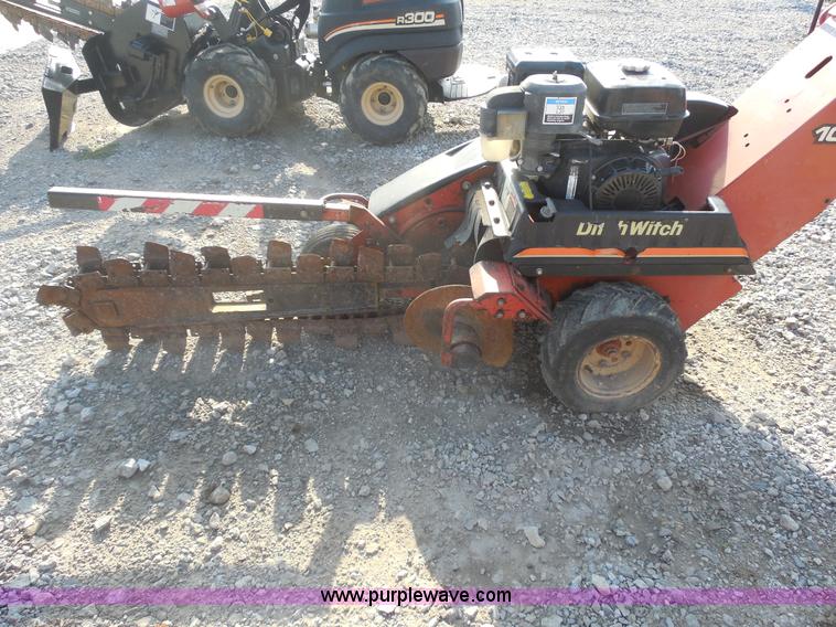 image for item E7605 2004 Ditch Witch 1030 walk behind trencher