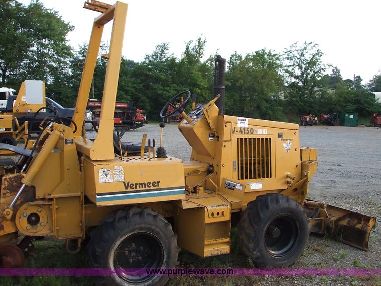 image for item F3153 Vermeer 4150 trencher