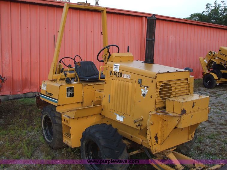 image for item F3153 Vermeer 4150 trencher
