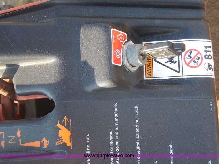 image for item F3201 Ditch Witch 1020 walk behind trencher