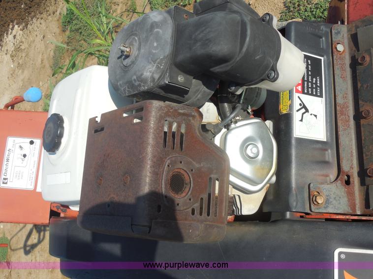 image for item F3234 2000 Ditch Witch 1030 walk behind trencher