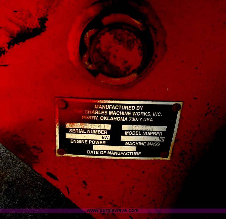 image for item F3235 Ditch Witch 1030 walk behind trencher