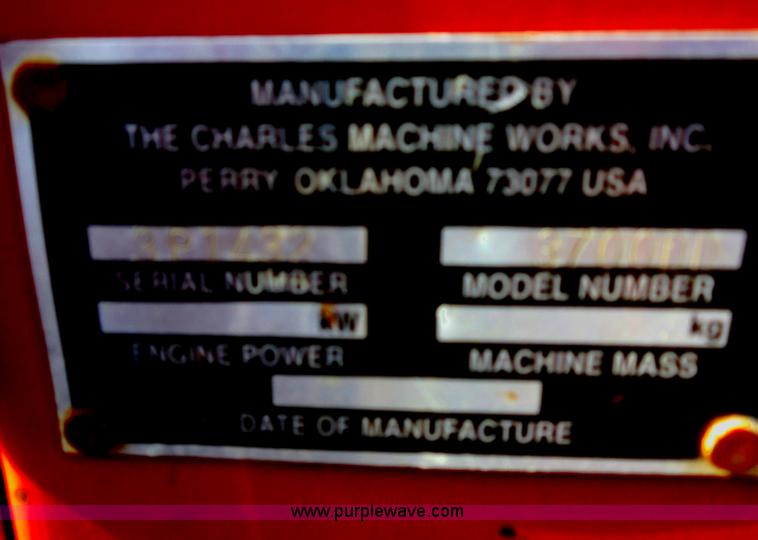 image for item F3236 Ditch Witch 3700DD ride on trencher