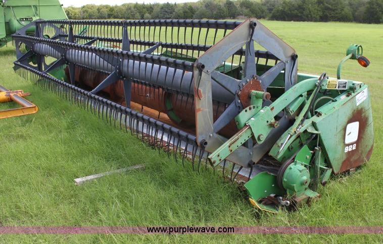 image for item G4007 John Deere 922 flex head