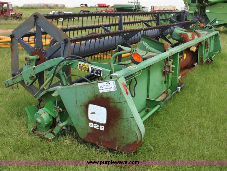 image for item G4007 John Deere 922 flex head