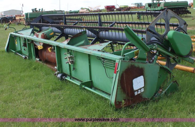 image for item G4007 John Deere 922 flex head