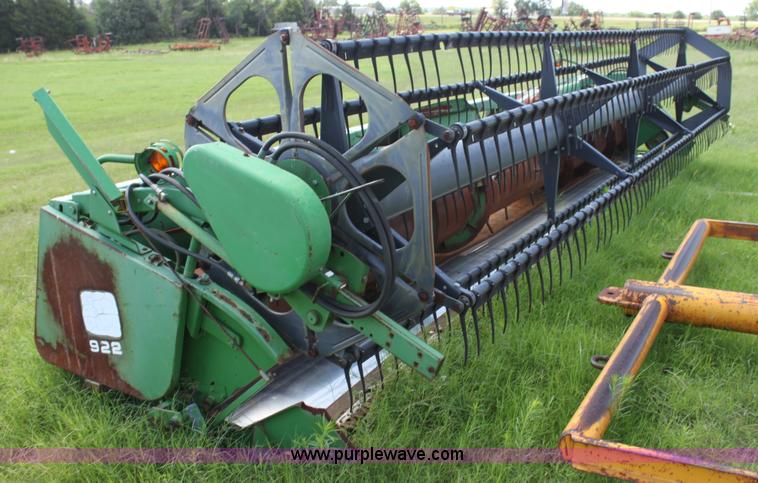image for item G4007 John Deere 922 flex head