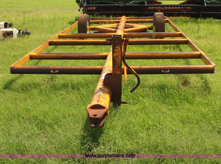 image for item G4008 Six bale hay trailer