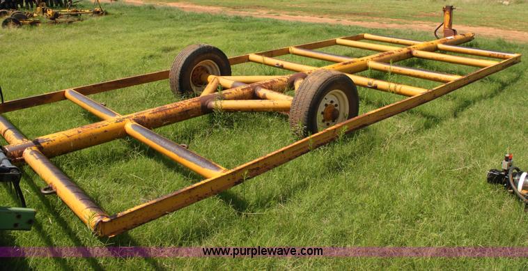image for item G4008 Six bale hay trailer