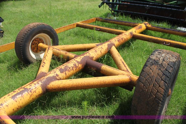 image for item G4008 Six bale hay trailer