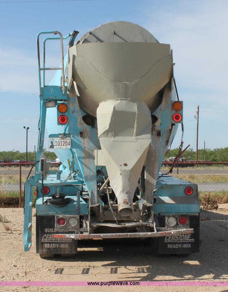 image for item G5743 1993 Kenworth W900 oilfield fabricated cement mixer truck