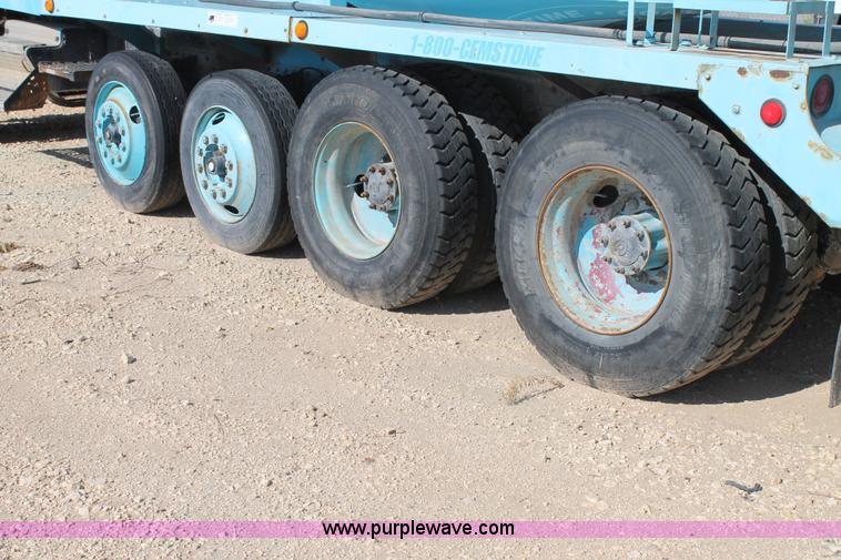 image for item G5743 1993 Kenworth W900 oilfield fabricated cement mixer truck