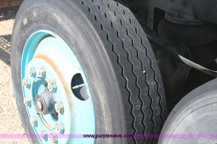 image for item G5743 1993 Kenworth W900 oilfield fabricated cement mixer truck