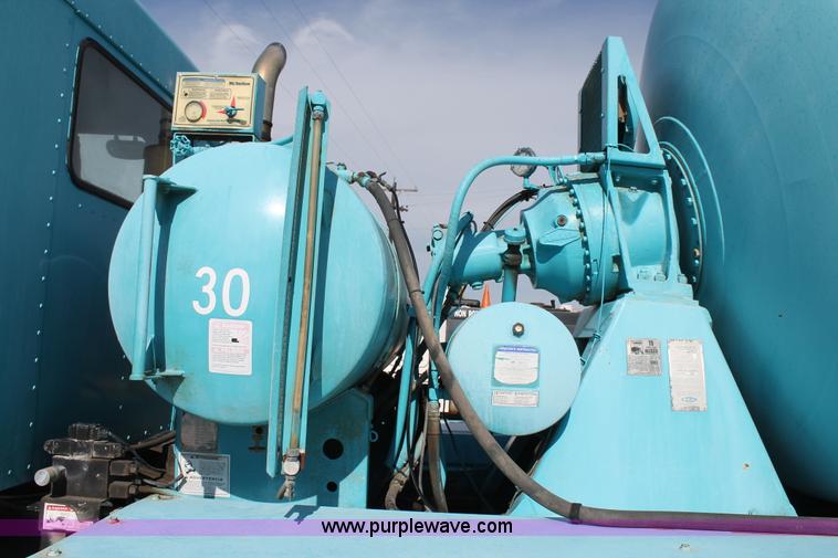 image for item G5743 1993 Kenworth W900 oilfield fabricated cement mixer truck