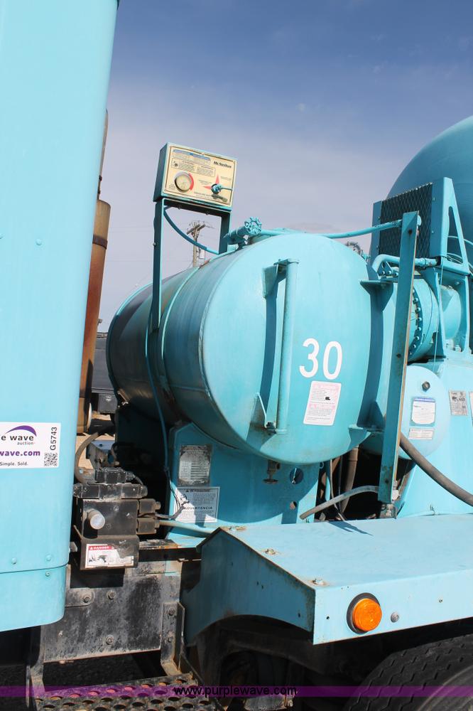 image for item G5743 1993 Kenworth W900 oilfield fabricated cement mixer truck