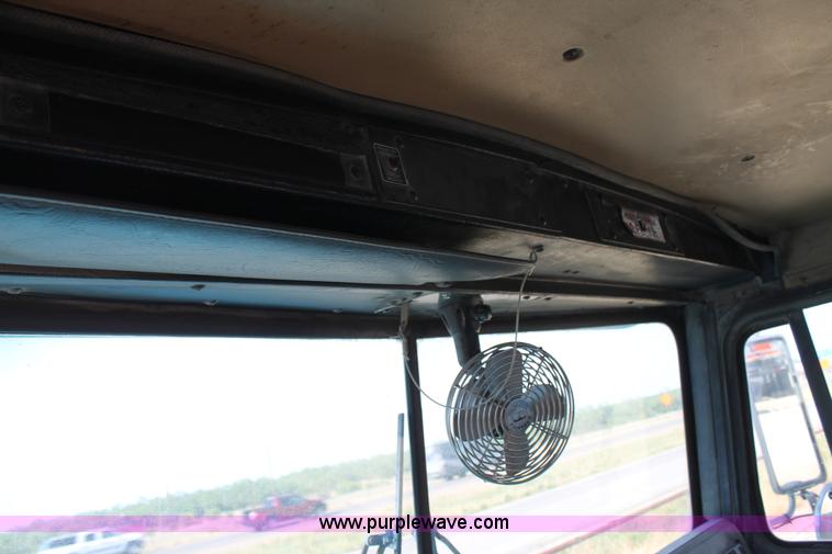 image for item G5743 1993 Kenworth W900 oilfield fabricated cement mixer truck