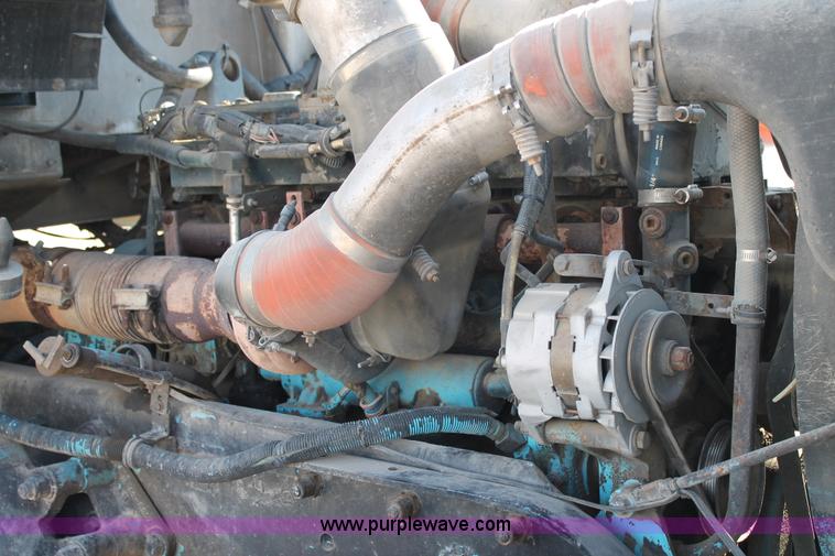 image for item G5743 1993 Kenworth W900 oilfield fabricated cement mixer truck