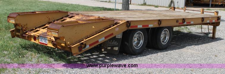 image for item G5745 1996 Belshe DT235 equipment trailer