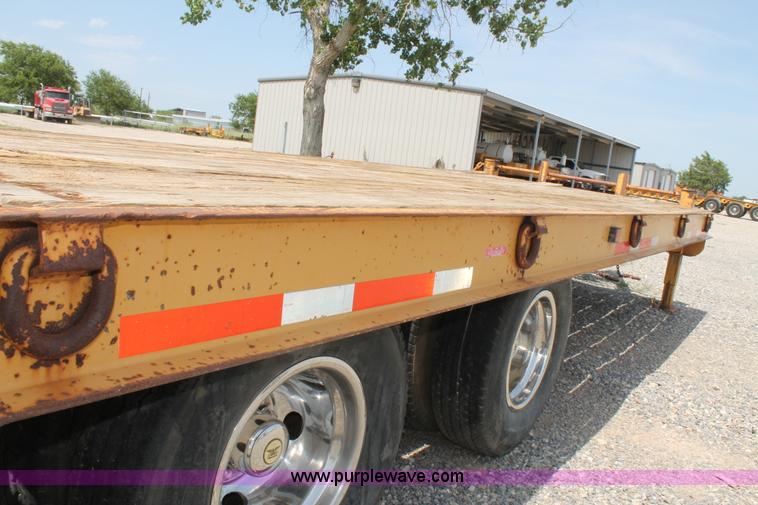 image for item G5745 1996 Belshe DT235 equipment trailer