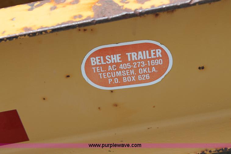 image for item G5745 1996 Belshe DT235 equipment trailer